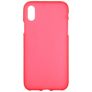 Mobigear Colors iPhone XS Max Joustava TPU Suojakuori - Punainen
