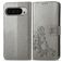 Mobigear Clover Google Pixel 9 Pro XL Funda tipo libro Cartera - Gris