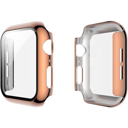 Mobigear Royal Capa rígida para Apple Watch - 40 mm - Rosa dourado