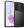 Mobigear Groove Samsung Galaxy A56 Elastyczne TPU Etui plecki - Czarny