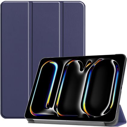Mobigear Tri-Fold iPad Pro 11 tommer (2025) Pungetui - Mørkeblå