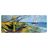 Mobigear Anti-Slip Mouse Mat - 40 x 90 cm - Fishing Boats on the Beach