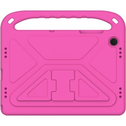 Mobigear AeroArmor Samsung Galaxy Tab A9 Plus (2023) Cover per tablet per bambini con maniglia + Portapenna - Rosa