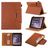 Mobigear Luxury iPad 9 (2021) Cover a libro + Portapenna - Marrone