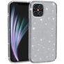 Mobigear Glitter iPhone 12 Funda Plástico rígido Carcasa - Gris