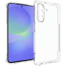 Mobigear Cushion Clear Samsung Galaxy A17 Elastyczne TPU Etui plecki - Przezroczysty