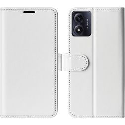 Mobigear Wallet Motorola Moto E13 Knížkové pouzdro Peněženka - Bílá