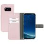 Mobiparts Saffiano Wallet Samsung Galaxy S8 Etui z klapką typu portfel - Różowy