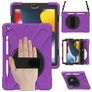 Mobigear SureGrip XGuard iPad 7 (2019) Funda Plástico rígido / Silicona Carcasa + Portalápices + Correa bandolera + Soporte - Morado
