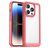 Mobigear Crystal iPhone 15 Pro Hardcase Back cover - Trasparente / Rosso