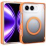 Mobigear Crystal iPhone Duo MagSafe Fodral Hårdplast Skal - Orange