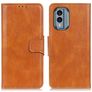 Mobigear Classy Nokia X30 Pungetui med Seddelrum - Cognac