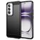 Mobigear Brushed Slim OPPO Reno 12 Pro TPU flessibile Back cover - Nero