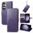 Mobigear Clover Samsung Galaxy S23 FE Etui z klapką typu portfel - Fioletowy