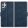 Mobigear Slim Magnet Samsung Galaxy S22 Ultra Etui z klapką typu portfel - Ciemnoniebieski