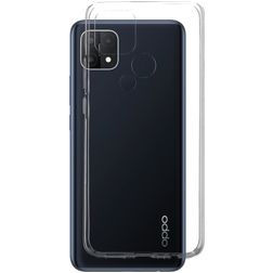 Mobiparts Classic Transparente OPPO A15 TPU flexível Capa traseira - Transparente