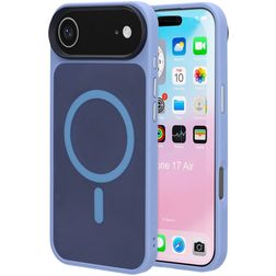 Mobiparts Hardcover iPhone Air MagSafe Hard Case Back cover - Satin Light Blue