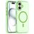 Mobigear Shockproof iPhone 16 Plus MagSafe TPU flexible Carcasa - Verde