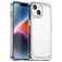 Mobigear Crystal Transparente iPhone 15 TPU flexível Capa traseira - Transparente