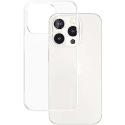 CARE by PanzerGlass Fashionable Clear iPhone 15 Pro Flexible TPU Back cover - Clear