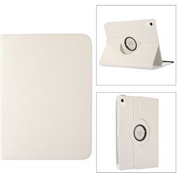 Mobigear DuoStand iPad 10 (2022) Roterande Plånboksfodral - Vit