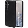 Mobiparts Classic Samsung Galaxy S26 FE MagSafe TPU / Pele sintética Capa traseira - Graphite Black