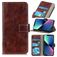 Mobigear Basic iPhone 14 Plus Wallet case - Brown