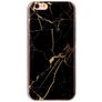 Mobigear Marble iPhone 6s Flexibilní TPU Zadní kryt - Černá