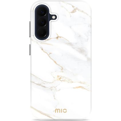 MIO Samsung Galaxy A57 MagSafe Funda Plástico rígido Carcasa - White Marble