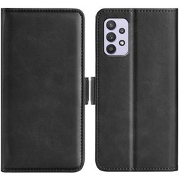 Mobigear Slim Magnet Samsung Galaxy A53 Wallet case - Black