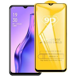 Mobigear Premium OPPO A31 Glas Skærmbeskytter - Case Friendly - Sort