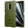 Mobigear Rugged Shield Sony Xperia 1 Joustava TPU Suojakuori Iskunkestävä - Vihreä