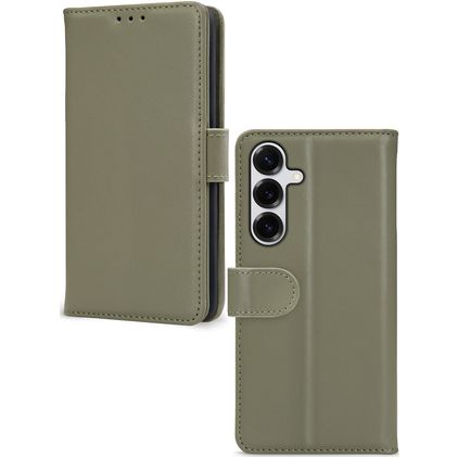 Mobilize Premium Gelly Samsung Galaxy S25 Plus Knížkové pouzdro Peněženka - Zelená