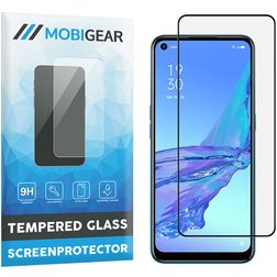 Mobigear Premium OPPO A53 Szkło hartowane Ochrona ekranu - Kompatybilna z etui - Czarny