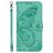 Mobigear Butterfly Samsung Galaxy S25 Funda tipo libro Cartera - Verde