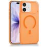 Mobigear Shockproof Grip iPhone 17 MagSafe Hard Case Back cover - Orange