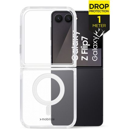 Mobilize Naked Protection Trasparente Samsung Galaxy Z Flip 8 MagSafe Hardcase Back cover Antiurto - Trasparente