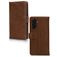Mobilize Wallet Samsung Galaxy A26 Piel auténtica Funda tipo libro Cartera - Marrón