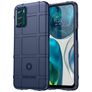 Mobigear Rugged Shield Motorola Moto G42 Flexibel TPU Skal Stötsäkert - Blå