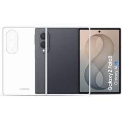 Mobilize Gelly Transparentní Samsung Galaxy Z Fold 8 Flexibilní TPU Zadní kryt - Průhledná