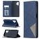 Mobigear Rhombus Slim Samsung Galaxy A32 5G Wallet case - Blue