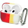 Mobigear Colors Apple AirPods 3 Case Flexible Silicone - White / Red / Yellow