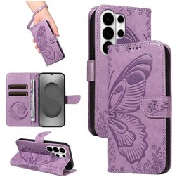 Mobigear Butterfly Samsung Galaxy S26 Ultra Funda tipo libro Cartera - Morado