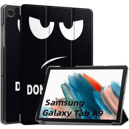 Mobigear Tri-Fold Samsung Galaxy Tab A9 (2023) Plånboksfodral - Do Not Touch