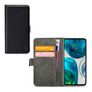 Mobilize Classic Gelly Wallet Motorola Moto G52 Cover a libro portafoglio - Nero