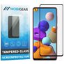 Mobigear Premium Samsung Galaxy A21s Glas Skærmbeskytter - Case Friendly - Sort