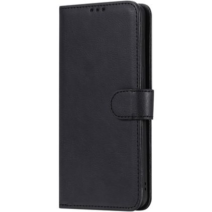 Mobigear Premium Samsung Galaxy A51 Knížkové pouzdro Peněženka - Černá