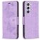 Mobigear Butterfly Samsung Galaxy S24 Wallet case - Purple