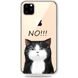 Mobigear Design iPhone 11 Pro Max TPU flessibile Back cover - Cat