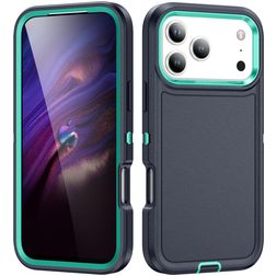 Mobigear Rugged iPhone 17 Pro Max Hard Case Back cover Shockproof - Dark Blue